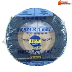 Hes Nyaf Kablo 1 Mm Siyah (H05z1-K) Halojen Free